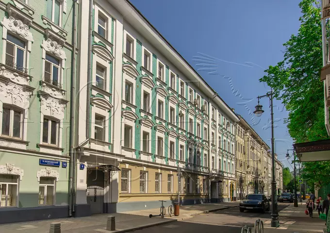 Объект «Многоквартирный дом в Большом Козихинском переулке», Москва, Большой Козихинский пер., д. 8, стр. 2